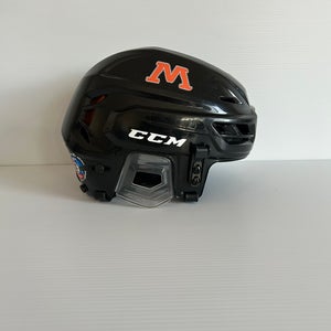 Used Black Small CCM Tacks 710 Helmet