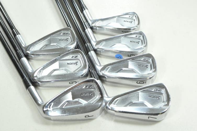 Srixon ZX7 MKII 4-PW Iron Set Stiff Flex Right MMT 85g Graphite # 207673