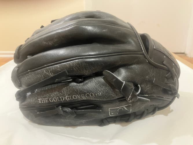 New Rawlings Heart of the Hide Pro Label Elements Carbon Blackout 11.5" PRO204-2B Infield Glove