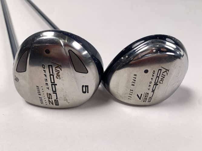 Cobra SZ 5 & 7 Fairway Wood Set 18* 21* Graphite Design 50g Ladies Graphite RH