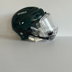 Used Green Medium Bauer Re-Akt 150 Helmet