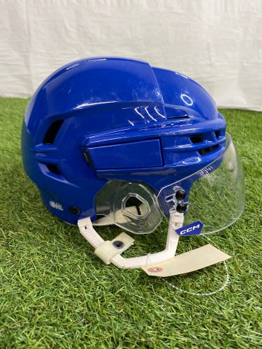 Small CCM Super Tacks X Helmet | OHL Brampton Steelheads