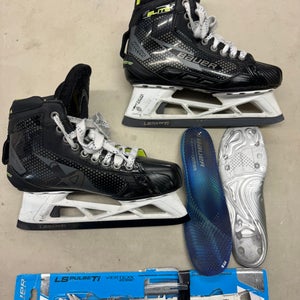 2024 Bauer Elite Hockey Goalie Skates Regular Width 7.5 (Used)