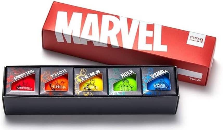 Volvik Golf Marvel X  Avengers Assemble Gift Set (5pk) 2025 NEW