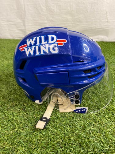 Small CCM Super Tacks X Helmet | OHL Brampton Steelheads