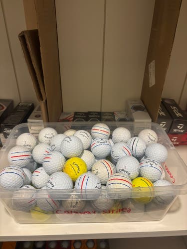 Callaway Chrome Soft Balls 72 Pack (6 Dozen) (Used)