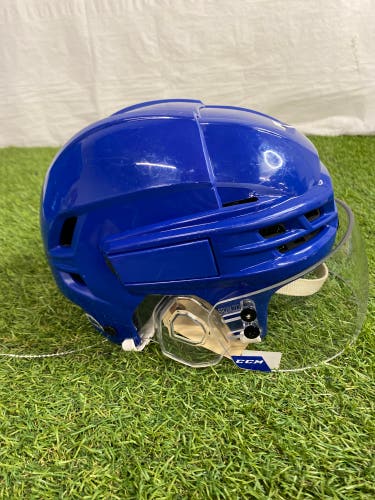 Small CCM Super Tacks X Helmet | OHL Brampton Steelheads