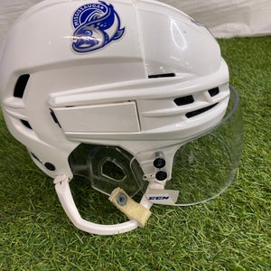 Small CCM Super Tacks X Helmet | OHL Brampton Steelheads