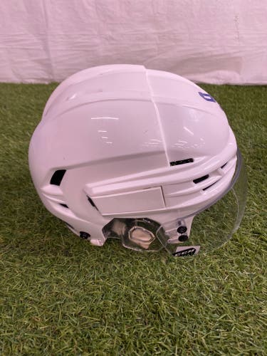 Small CCM Super Tacks X Helmet | OHL Brampton Steelheads