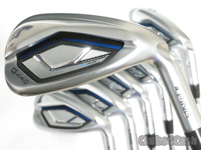 PING G440 Irons  Black Dot  AWT 3.0  Regular Flex  5-P+Uw  NICE