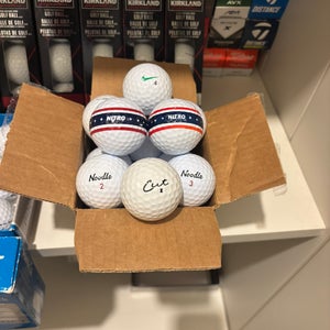 Mixed bulk golf ball lot, in box variety