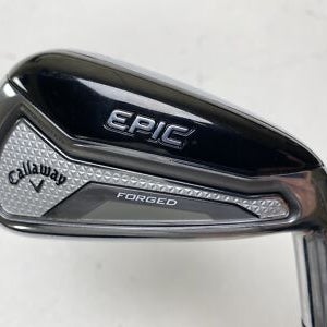 Callaway EPIC Forged Single 7 Iron AeroTech SteelFiber FC90 F4 Stiff Graphite RH