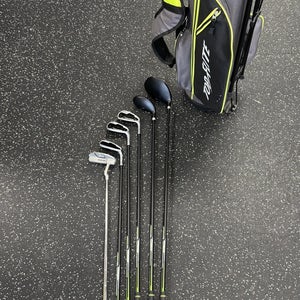 Used Top Flite JR SET Jr Package Set RH Black And Green 7 Piece 11849-S000034500
