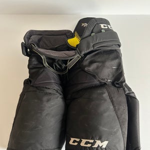 Used Senior Medium CCM Tacks 7092 Hockey Pants - Black