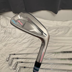 Men's 2025 Srixon ZXi7 Right Handed Iron Set Stiff Flex 7 Pieces Steel Shaft (New) 3,5-9,PW