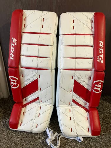 30" Intermediate Warrior Ritual G2 Goalie Leg Pads (Used)