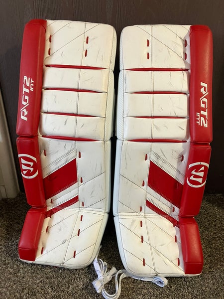 30" Intermediate Warrior Ritual G2 Goalie Leg Pads (Used)