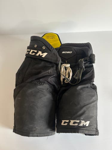 Used Senior Small CCM Tacks 9080 Hockey Pants - Black