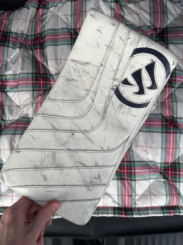 Senior Warrior Ritual Pro Goalie Gloves & Blockers Regular (Used)