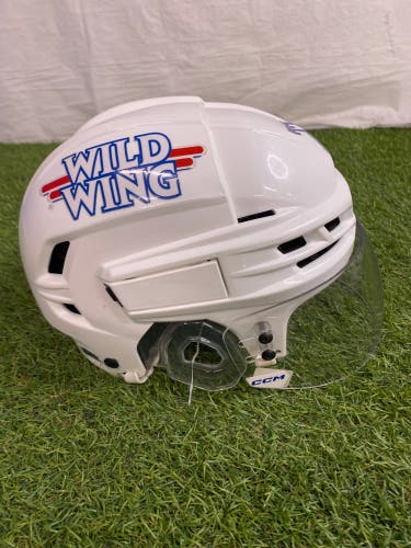 Medium CCM Super Tacks X Helmet | OHL Brampton Steelheads
