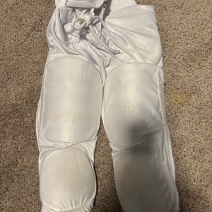 White Unisex Medium Youth Cramer Game Pants (Used)