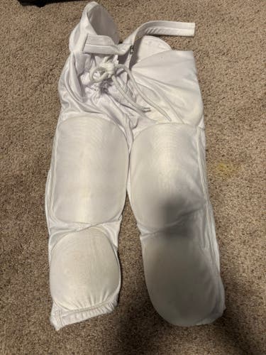 White Unisex Medium Youth Cramer Game Pants (Used)