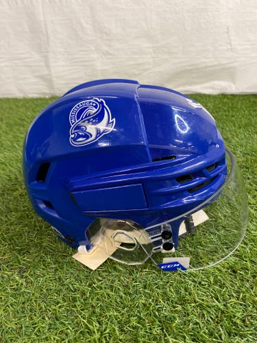 Small CCM Super Tacks X Helmet | OHL Brampton Steelheads