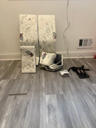 34" 2024 Brian's Iconik/Eclipse Regular Goalie Full Set  (Used)