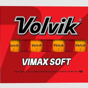 Volvik Vimax Soft Golf Balls 2023 (Matte Finish) NEW