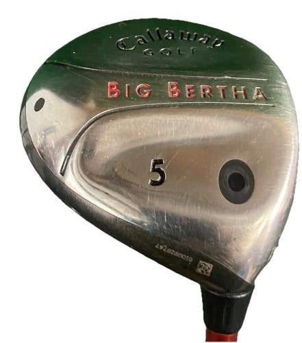 Callaway Big Bertha 2004 5 Wood 19* RH Light Senior Graphite 41.5" New Mid Grip