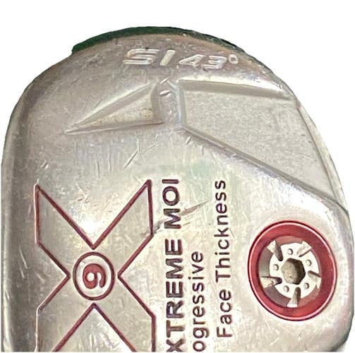 X9 Extreme MOI 43* S Hybrid Sand Wedge LH Harrison Regular Graphite 37" New Grip