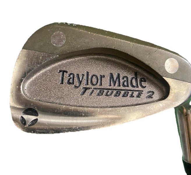 TaylorMade Ti Bubble2 9 Iron RH Men's R-80 Regular Graphite 36 All-Weather Grip