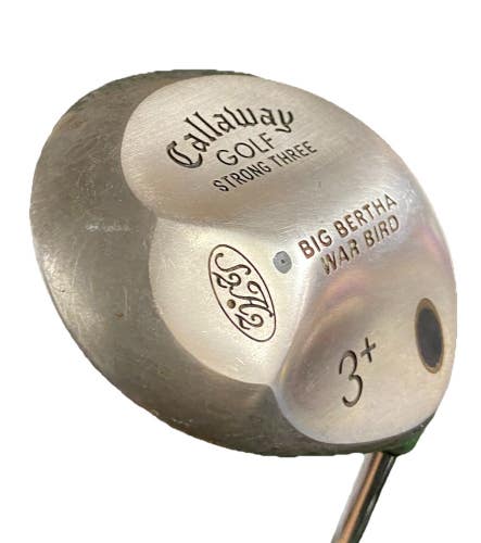 Callaway Big Bertha War Bird Strong 3+ Wood Memphis 10 Stiff Steel 42 In. RH HC