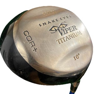 Snake Eyes Viper Ti 430 Driver 10 Grafalloy ProLaunch Blue Stiff 44 RH New Grip