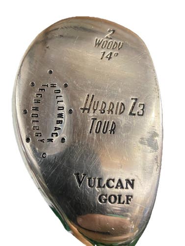 Vulcan 2-Woody Z3 Tour Hollowback 2 Hybrid S300 Stiff Steel 40" RH Factory Grip