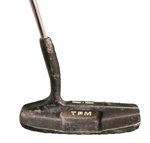 Spalding T.P. Mills 8 Blade Putter RH Steel 35" Shaft Label And Original Grip