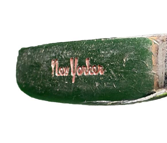 Palm Springs New Yorker Blade Putter 35" RH Steel Nice Grip Great Headcover