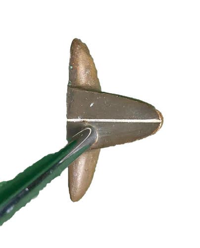 Vintage Bull Head Shaped Putter Pat. D196736 Steel 33" RH Victor G De Carlo Golf