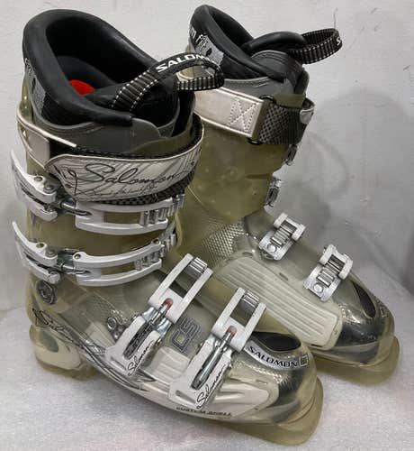 Mondo 24 & 24.5 Women's Salomon Energyzer 90 Ski Boots Soft Flex (Used)(SY2488)