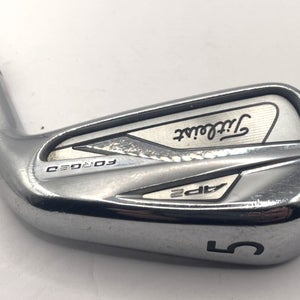 Titleist 718 AP2 Forged 5 Iron True Temper AMT Tour White X100 Extra Stiff Steel