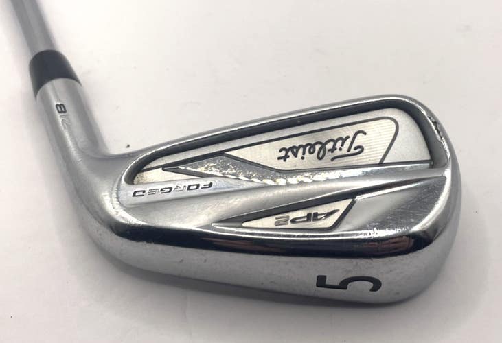 Titleist 718 AP2 Forged 5 Iron True Temper AMT Tour White X100 Extra Stiff Steel