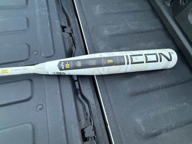 2025 Rawlings Icon Composite USSSA Certified Bat (-8) 23 oz 31" (Used)