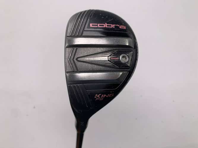 Cobra KING F9 Speedback Womens 5 Hybrid 24* Fujikura Atmos Ladies LH