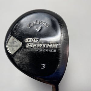 Callaway Big Bertha V Series Fairway Bassara e52x5ct 52g Stiff RH Midsize Grip