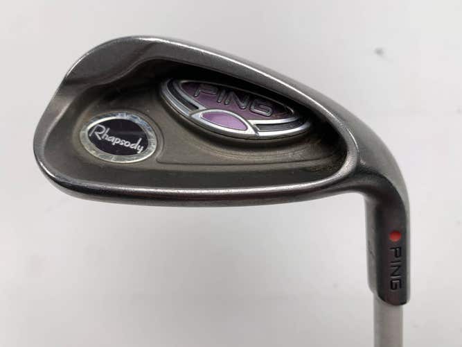 Ping Rhapsody Sand Wedge SW Red Dot 1* Flat ULT129 Ladies Graphite Womens RH