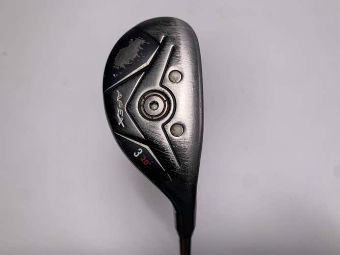 Callaway Apex 19 3 Hybrid 20* Project X Catalyst 6.0 70g Stiff Graphite Mens RH