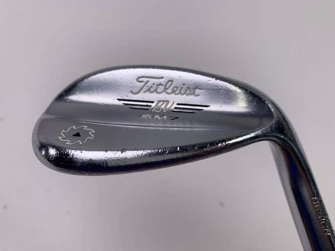 Titleist Vokey SM7 Tour Chrome 58* 8 M-Grind Wedge Steel Mens RH Midsize Grip