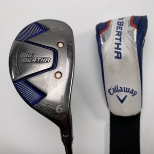 Callaway Big Bertha REVA Womens 6 Hybrid 30* RCH 45g Ladies Graphite RH HC