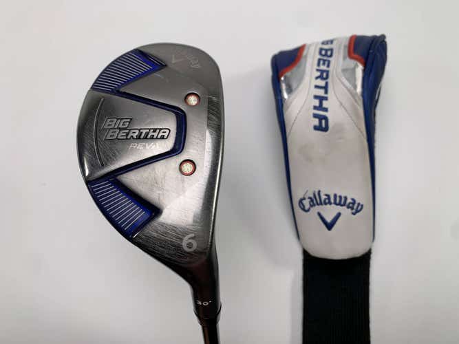 Callaway Big Bertha REVA Womens 6 Hybrid 30* RCH 45g Ladies Graphite RH HC