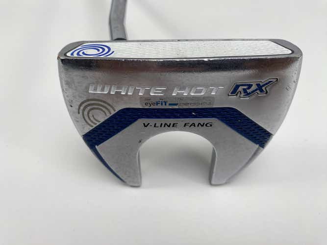 Odyssey White Hot RX V-Line Fang Putter 34" Mens LH